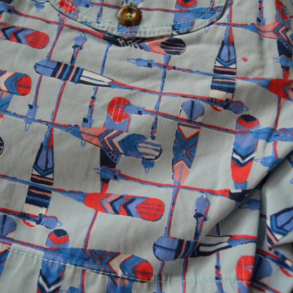 Red Camel Nautical/Coastal Twill shorts - Picture 2 of 4